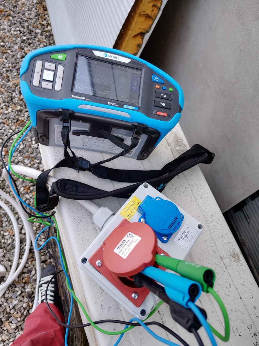 Izvajanje meritev z Metrel instrumenti 2